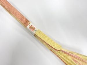 未使用品　正絹　手組帯締め